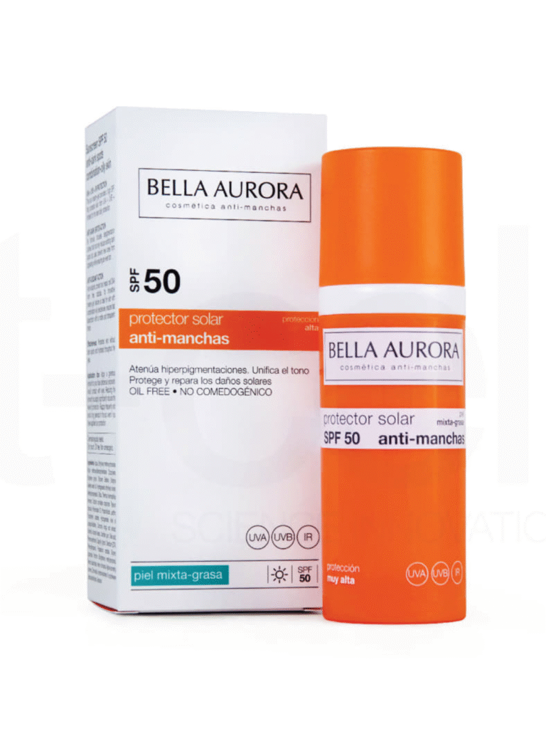 Kem chống nắng Bella Aurora Dark Spot Sunscreen SPF50. Combination-Oily Skin (50ml)