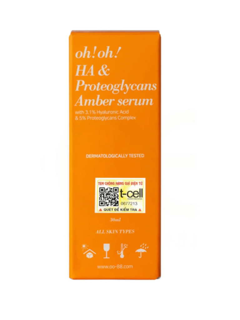 Tinh chất dưỡng ẩm chuyên sâu, phục hồi và trẻ hóa da HA & PROTEOGLYCANS AMBER SERUM