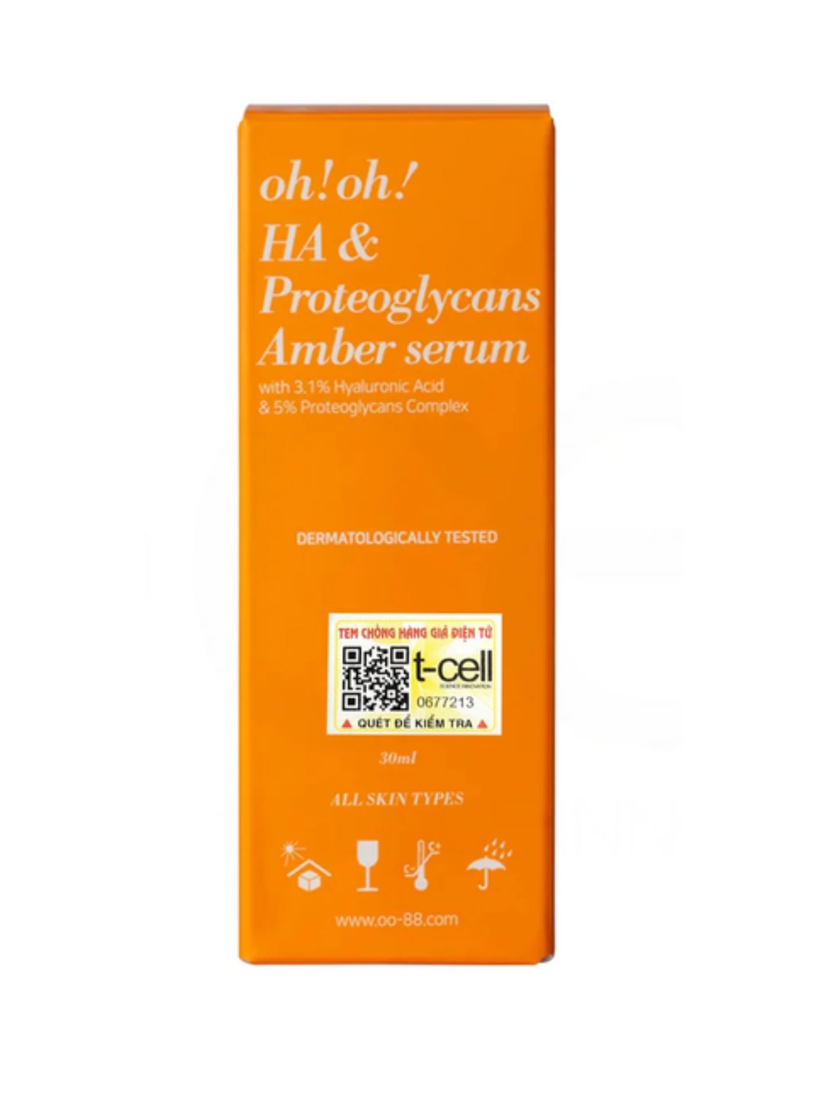 Tinh chất dưỡng ẩm chuyên sâu, phục hồi và trẻ hóa da HA & PROTEOGLYCANS AMBER SERUM