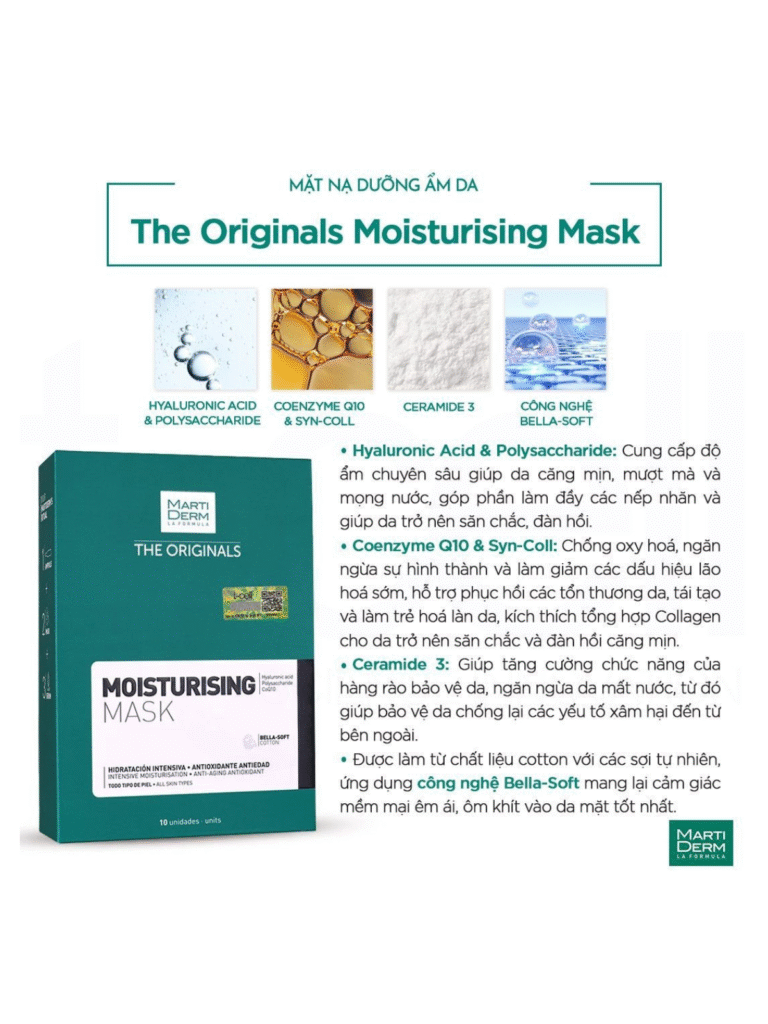 Martiderm Mặt nạ dưỡng ẩm