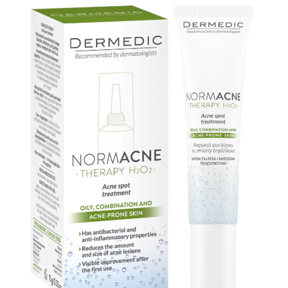 Chấm mụn viêm Dermedic Normacne Therapy H2O2