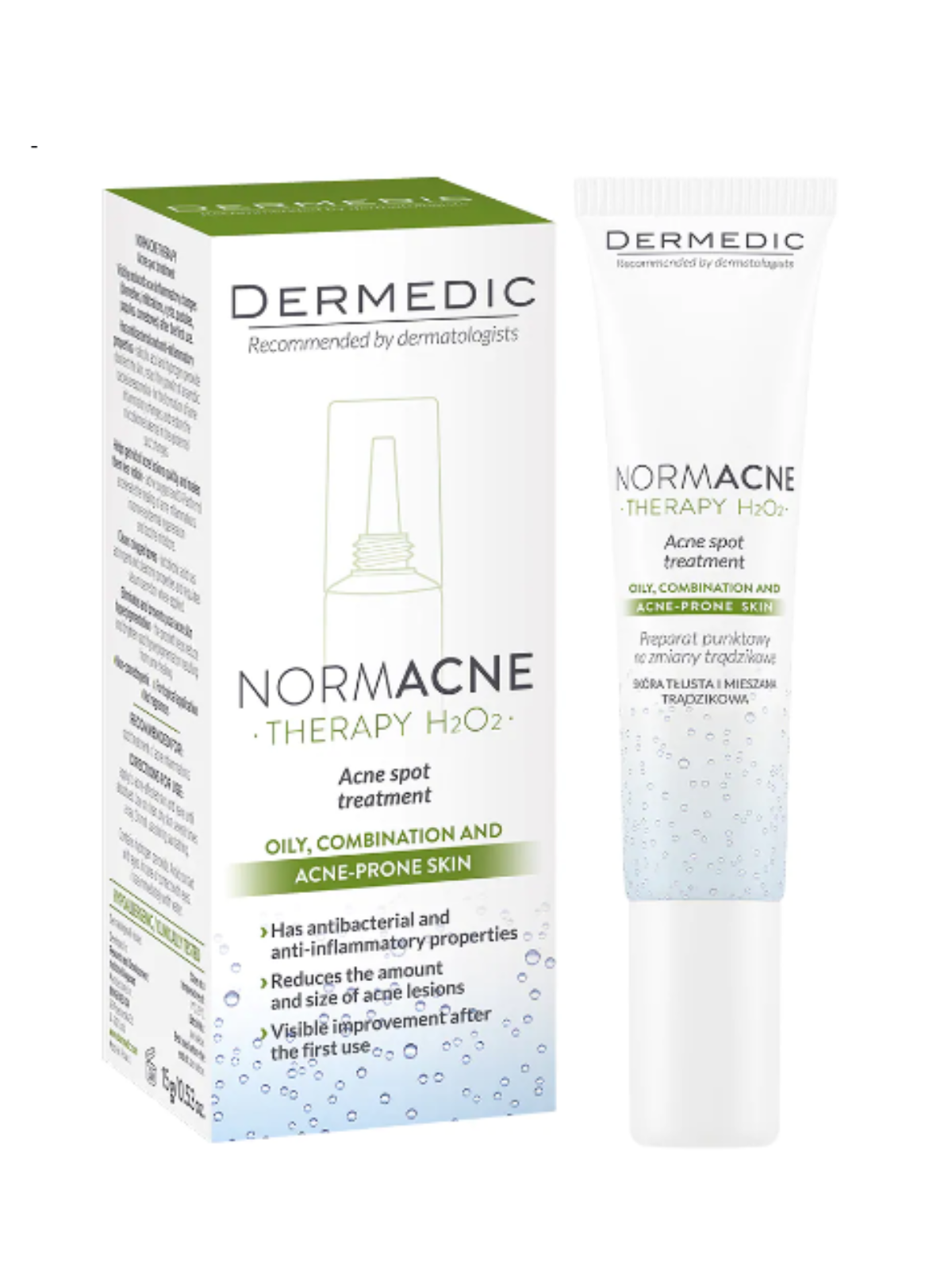 Chấm mụn viêm Dermedic Normacne Therapy H2O2
