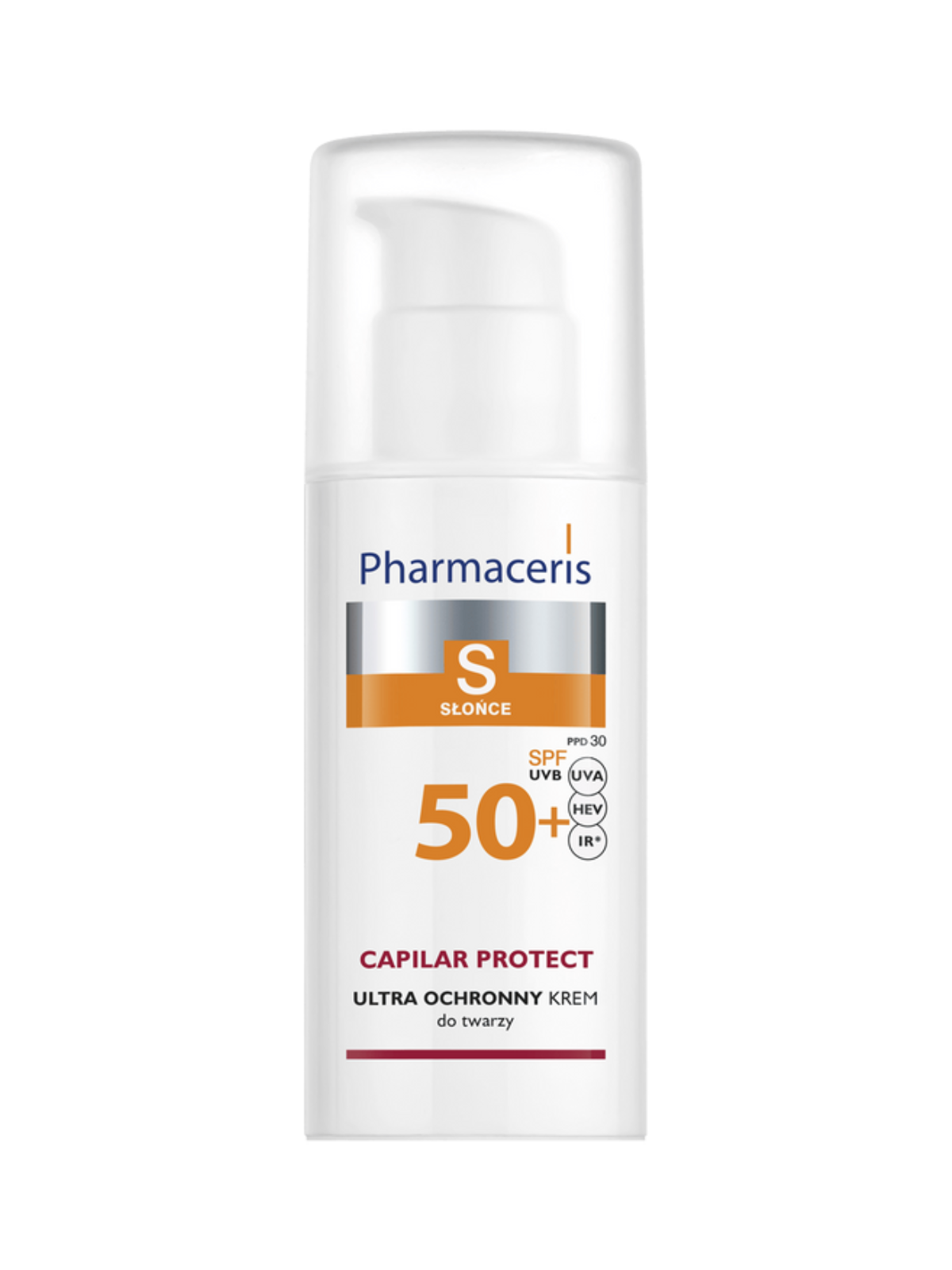 Kem chống nắng cho da mẫn đỏ, giãn mao mạch Pharmaceris CAPILAR PROTECT