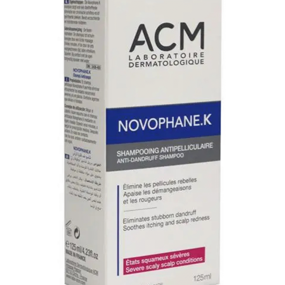 ACM NOVOPHANE NOVOPHANE K ANTI- DANDRUFF SHAMPOO 125ml