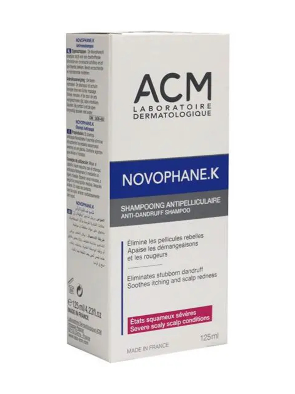 ACM NOVOPHANE NOVOPHANE K ANTI- DANDRUFF SHAMPOO 125ml